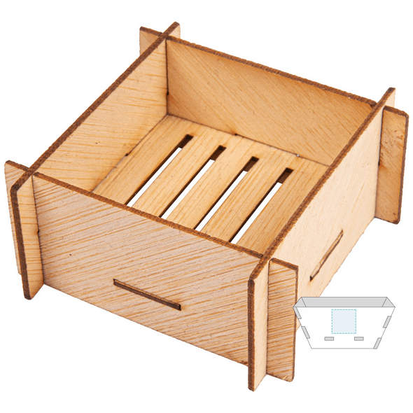 Mini Bamboo -alkupala-astiat Mini Bamboo -alkupala-astiat